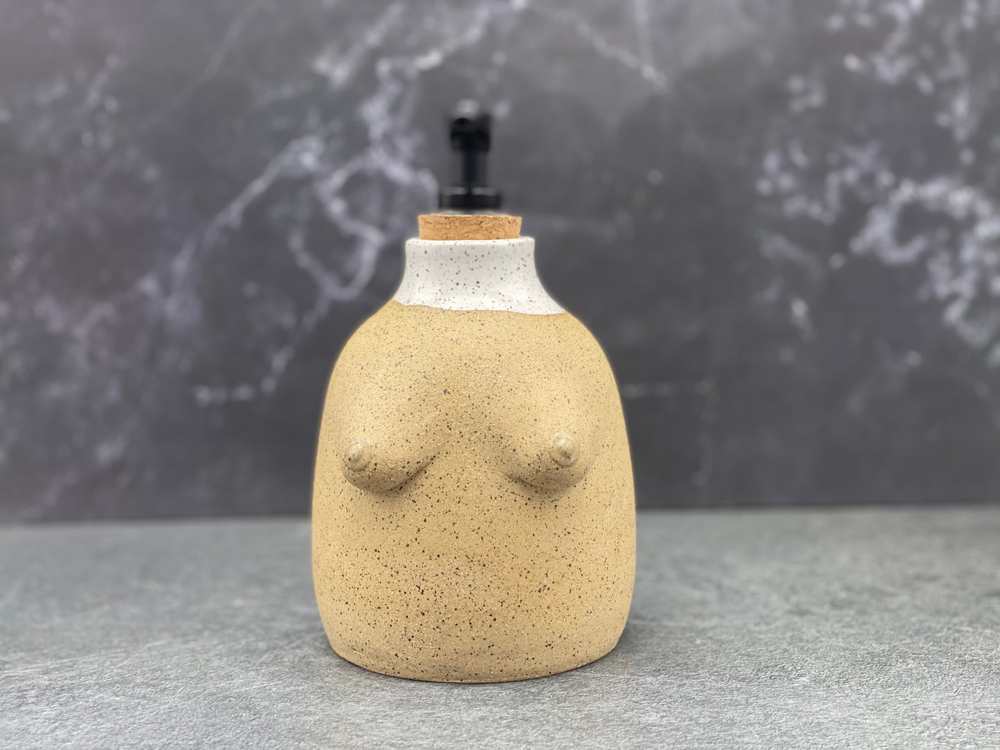 Speckled Soap Pump