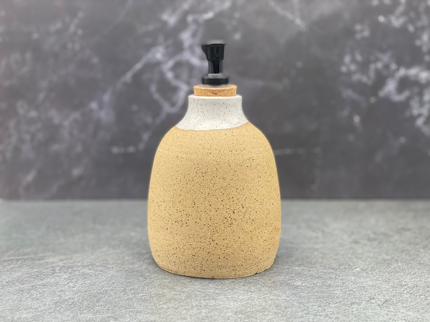 Speckled Soap Pump
