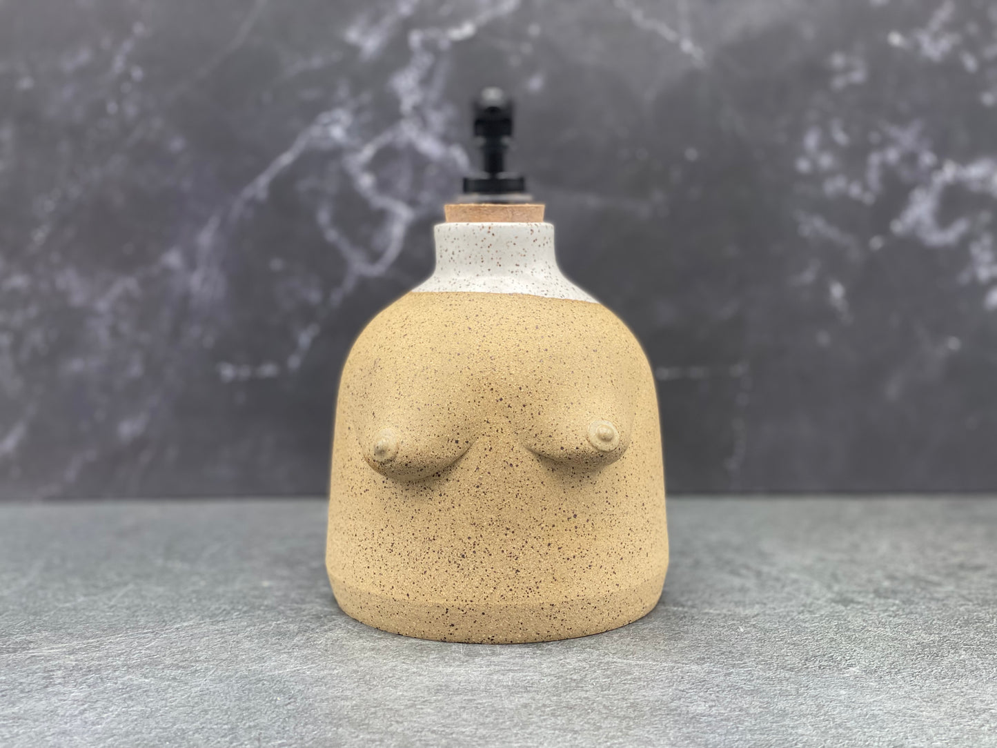 Speckled Soap Pump