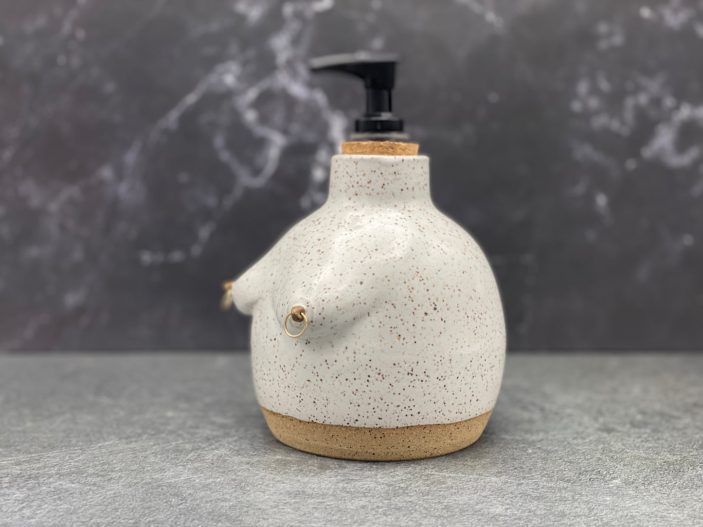 Speckled Soap Pump