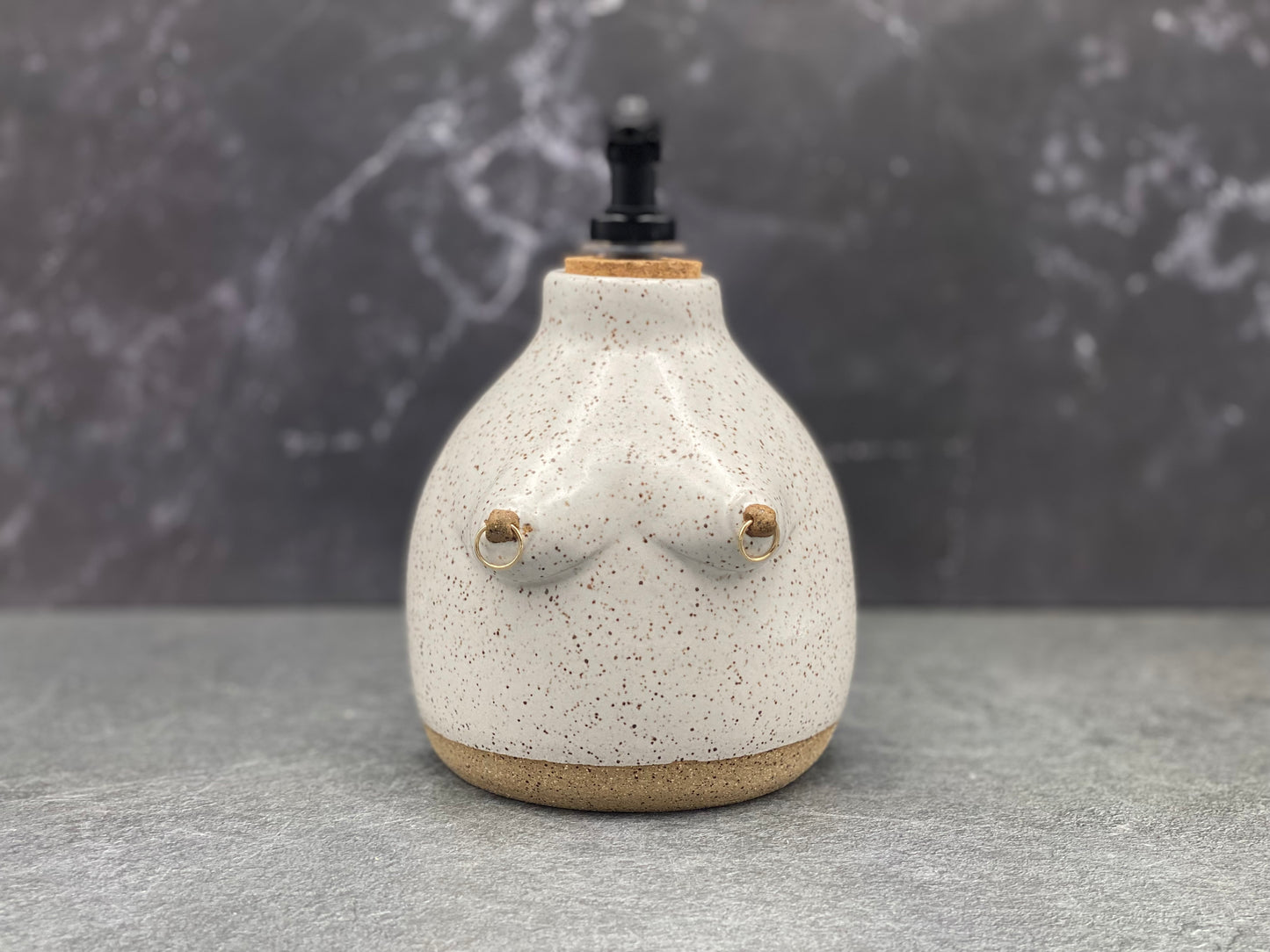 Speckled Soap Pump