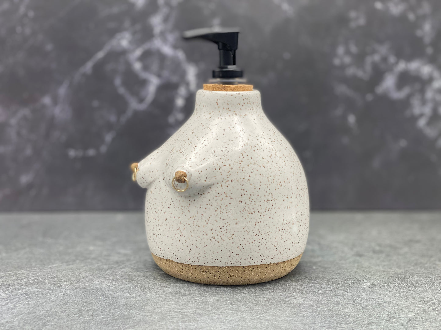 Speckled Soap Pump