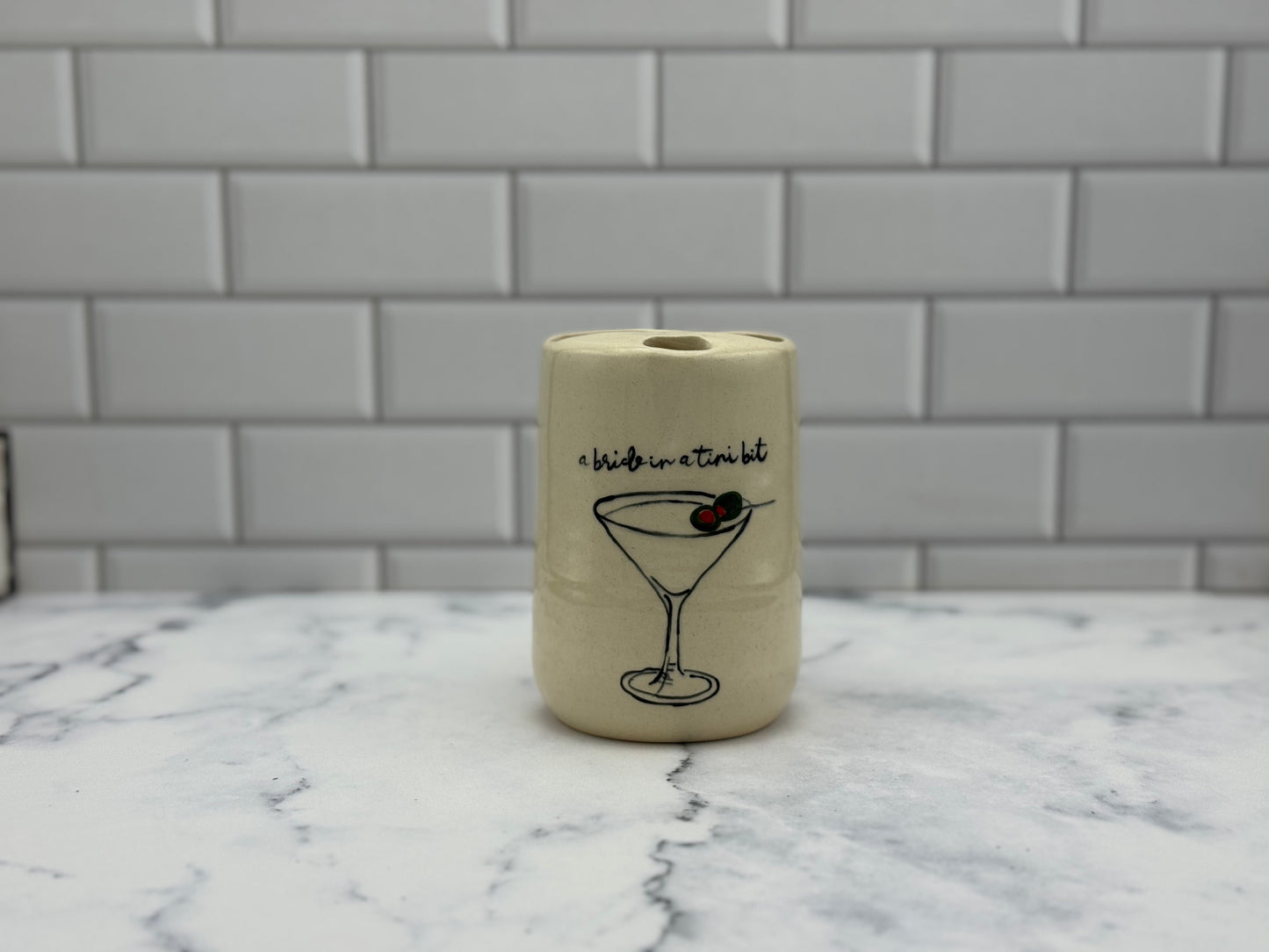 A Bride in a Tini Bit