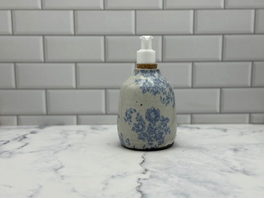 Floral Soap Pump