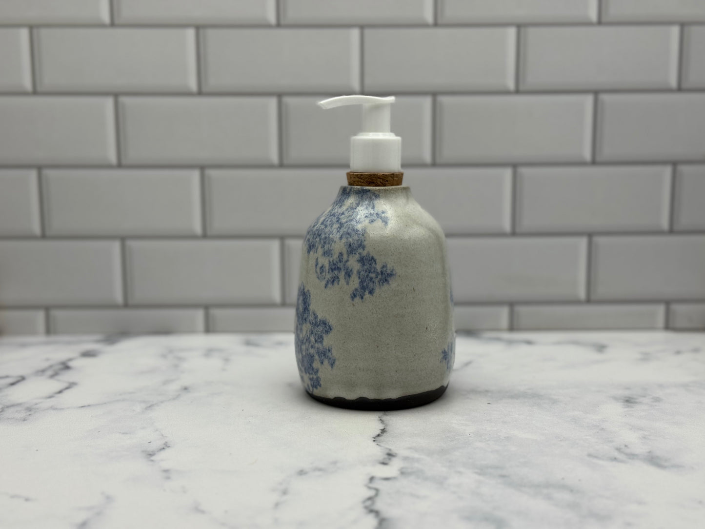 Floral Soap Pump