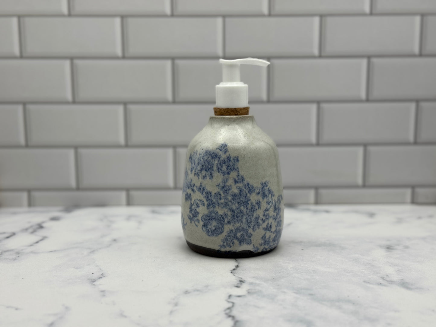 Floral Soap Pump