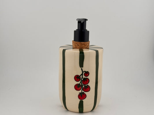 Tomato Striped Soap Pump