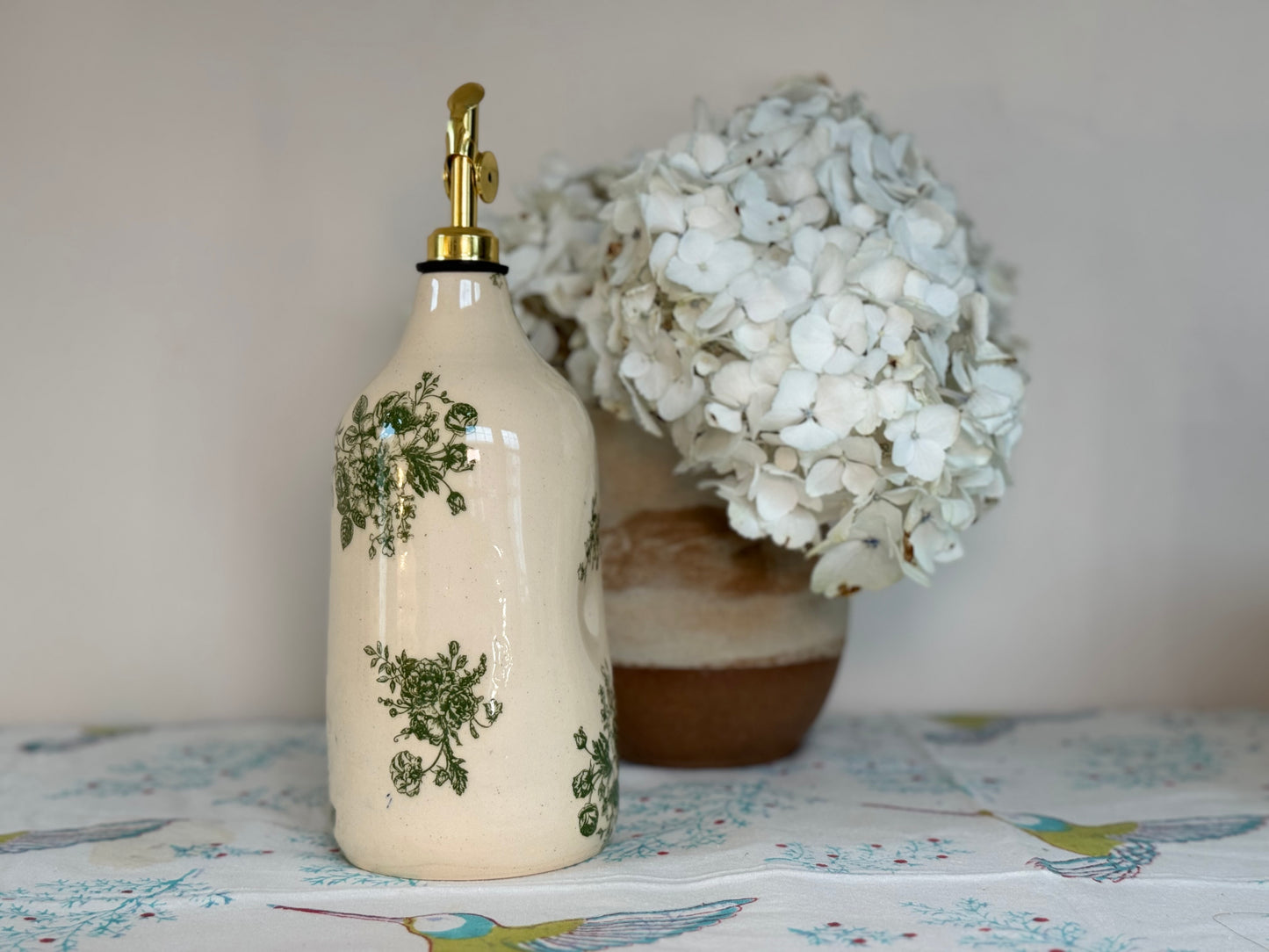 Floral Oil Bottle