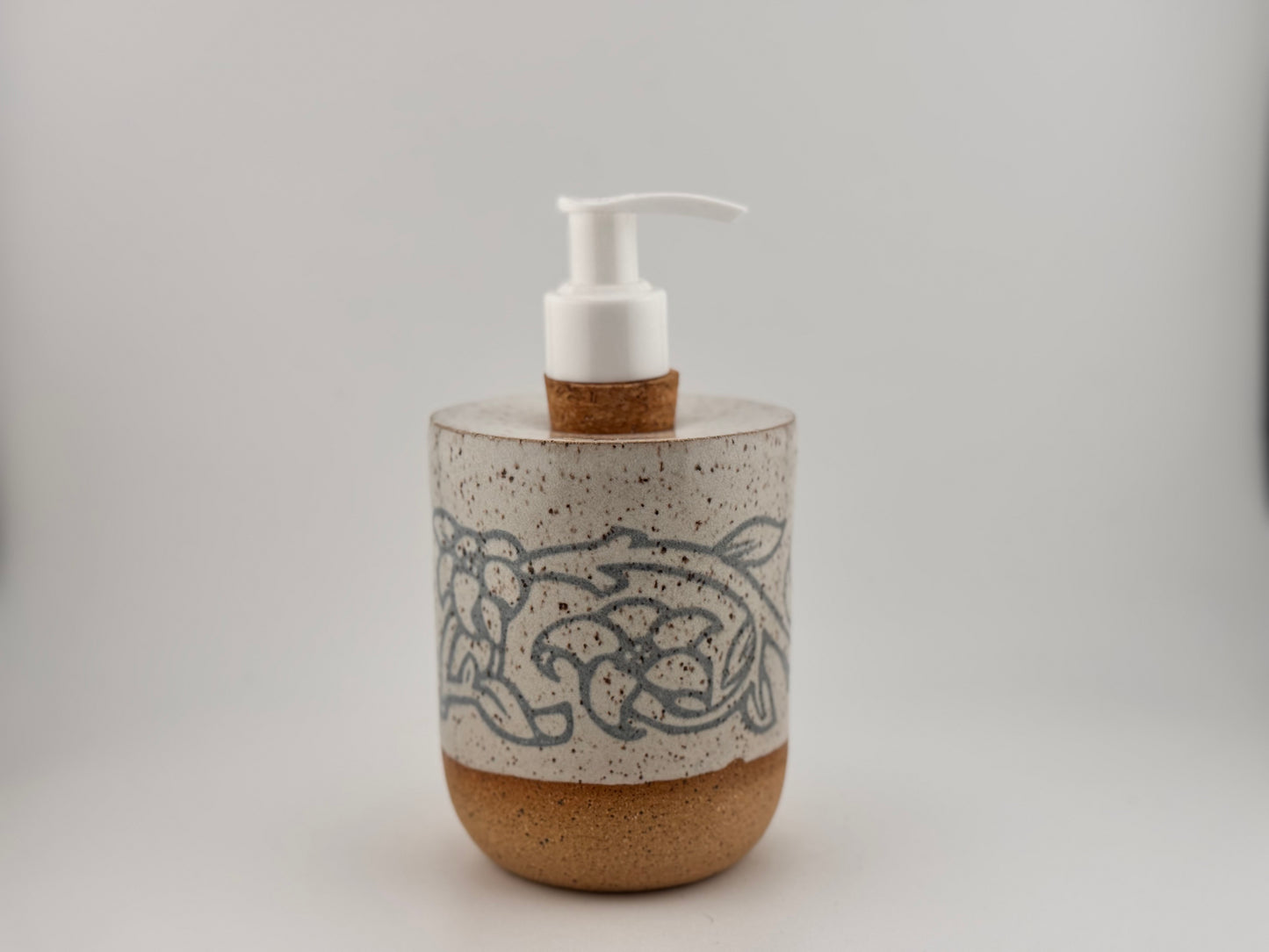 Azure Bloom Soap Pump