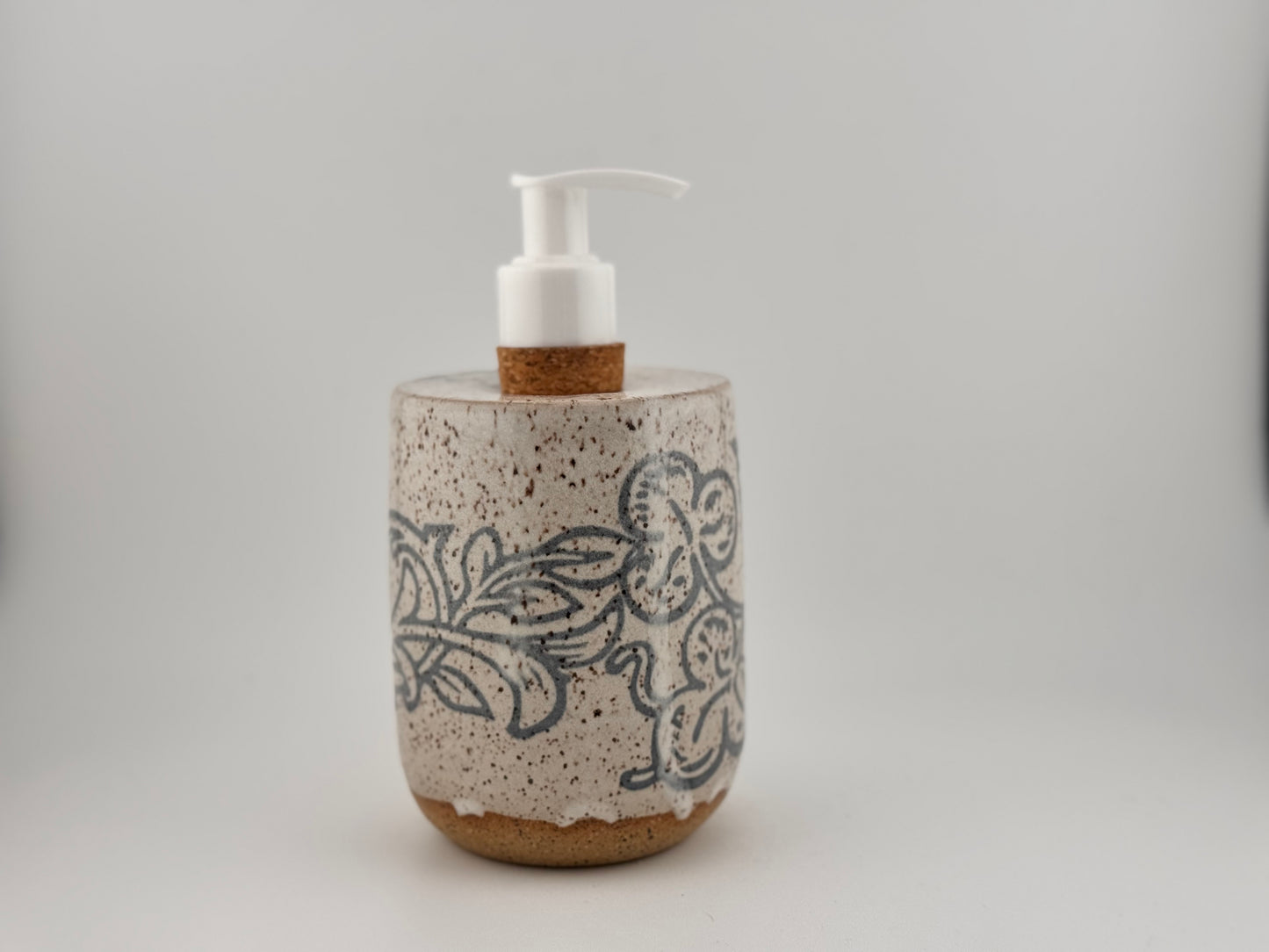 Azure Bloom Soap Pump