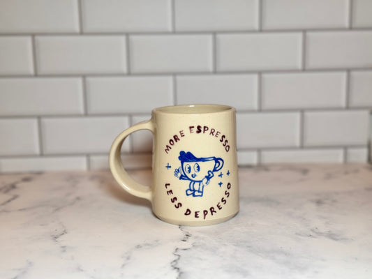More Espresso Less Depresso Mug
