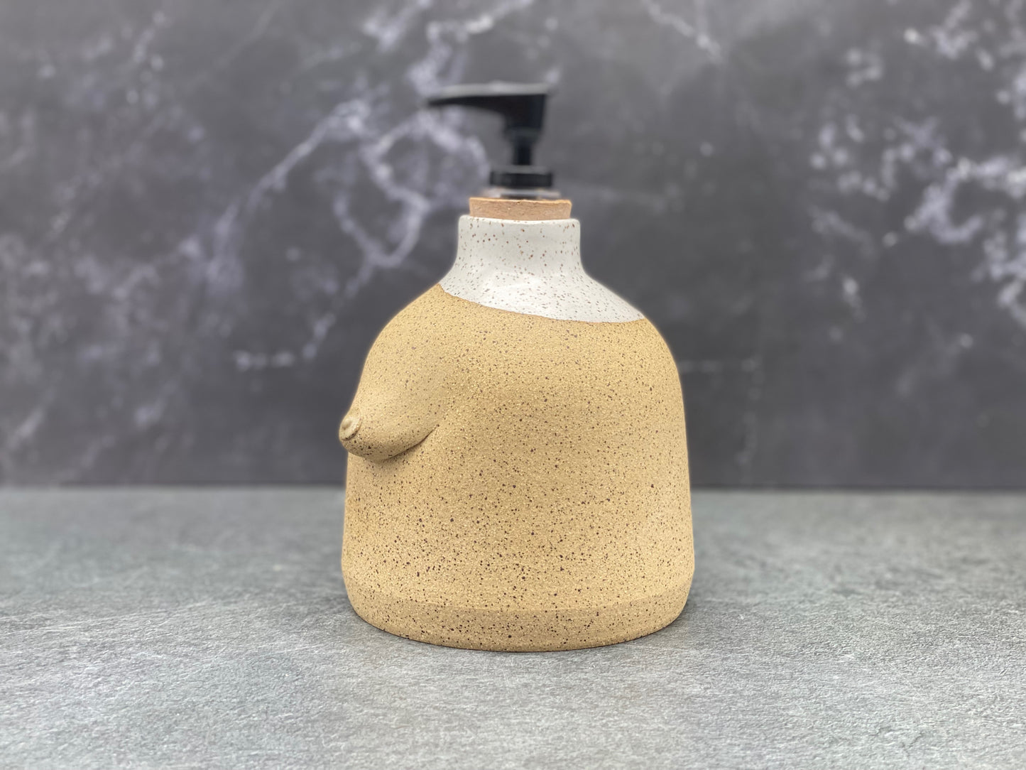 Speckled Soap Pump