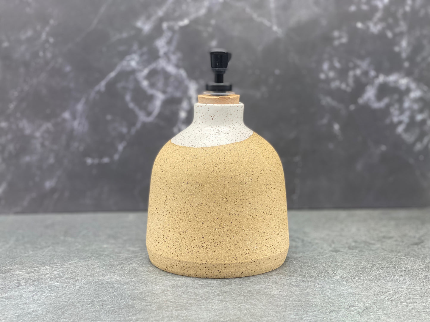 Speckled Soap Pump