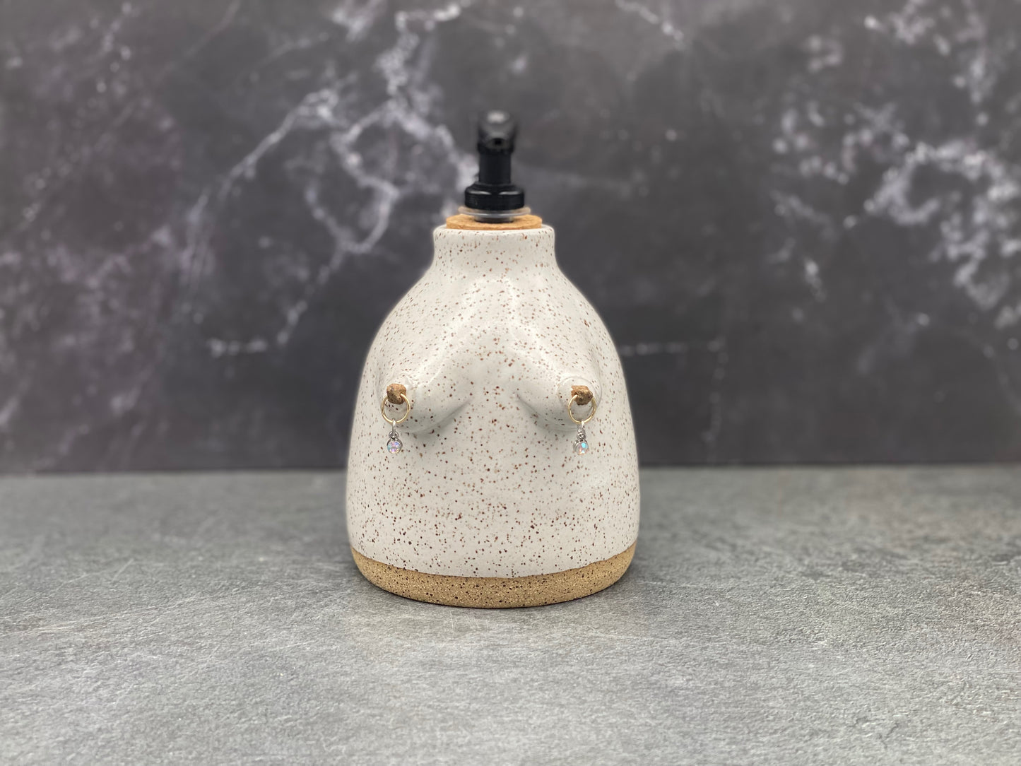 Speckled Soap Pump