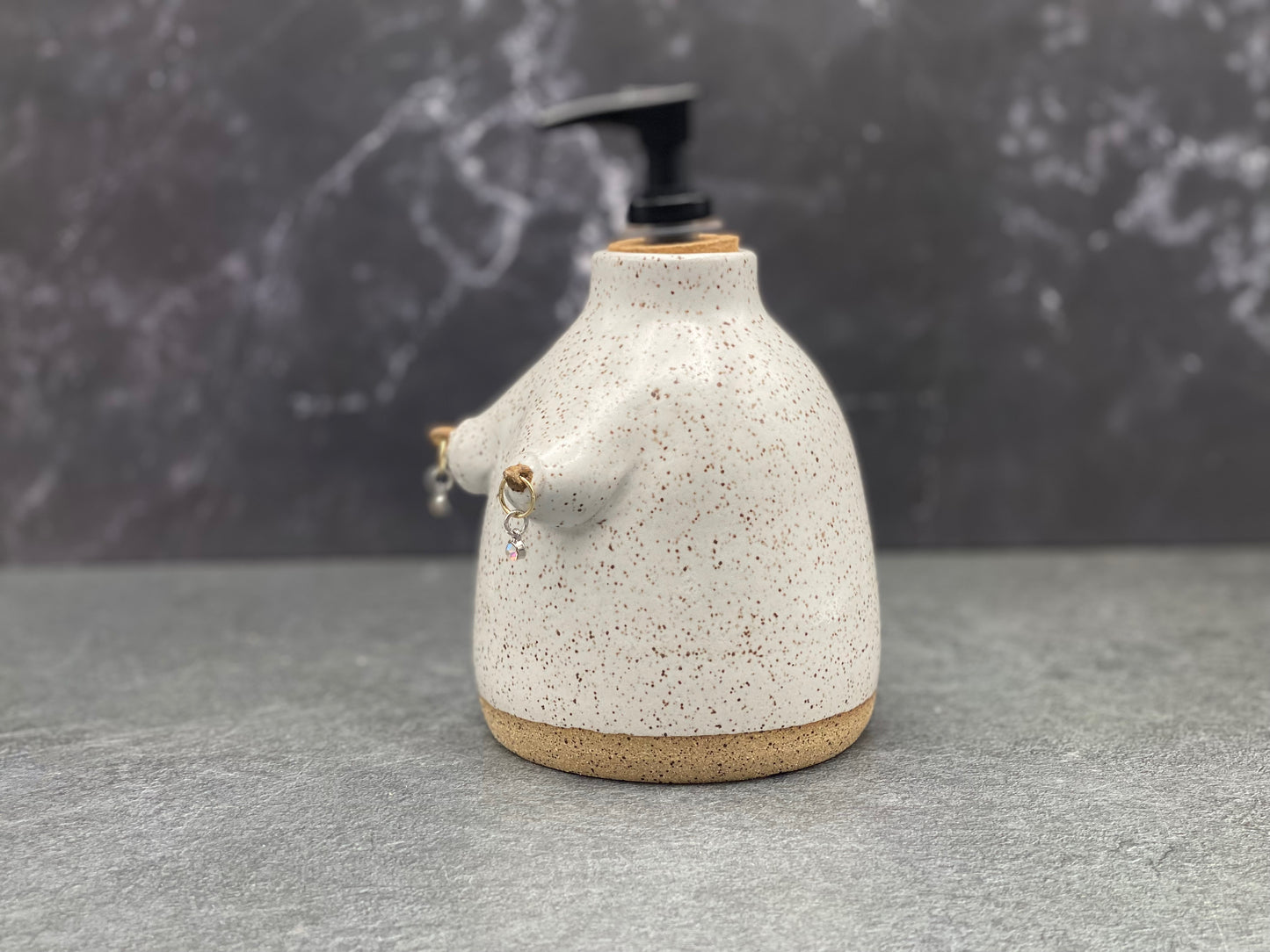 Speckled Soap Pump