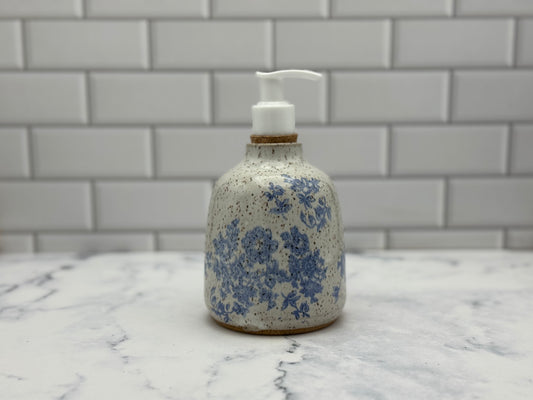 Floral Soap Pump