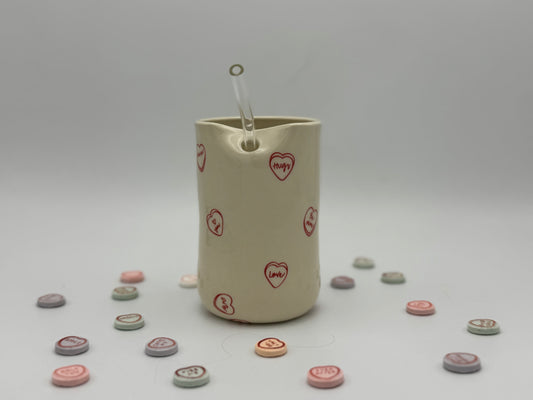 Candy Heart Tumbler