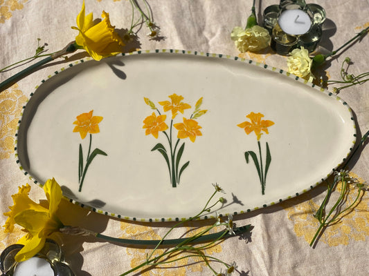 Daffodil Cheese Plate