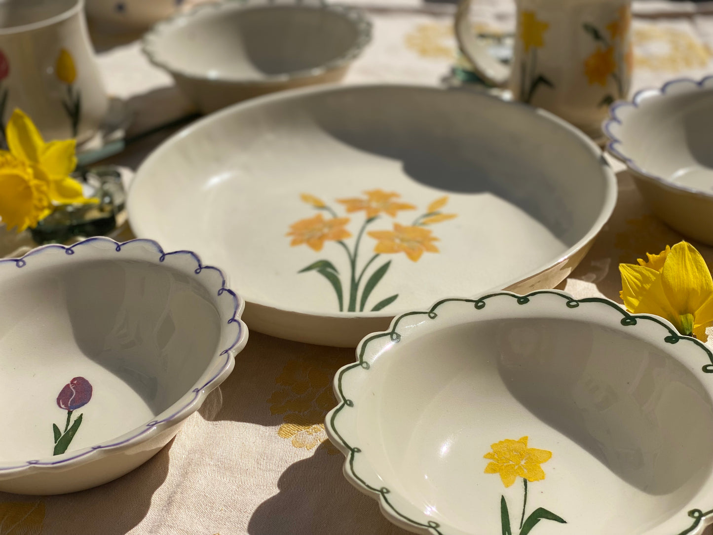 Daffodil Teacup Set