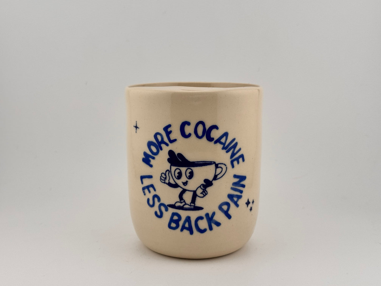 More Cocaine, Less Back Pain