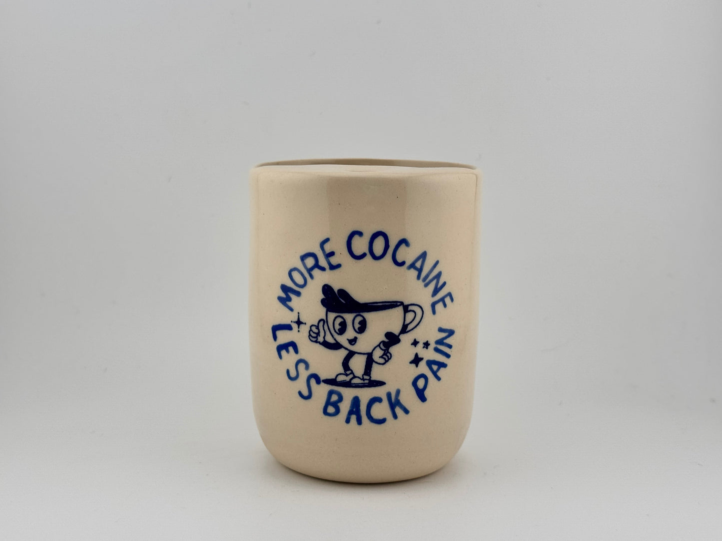 More Cocaine, Less Back Pain