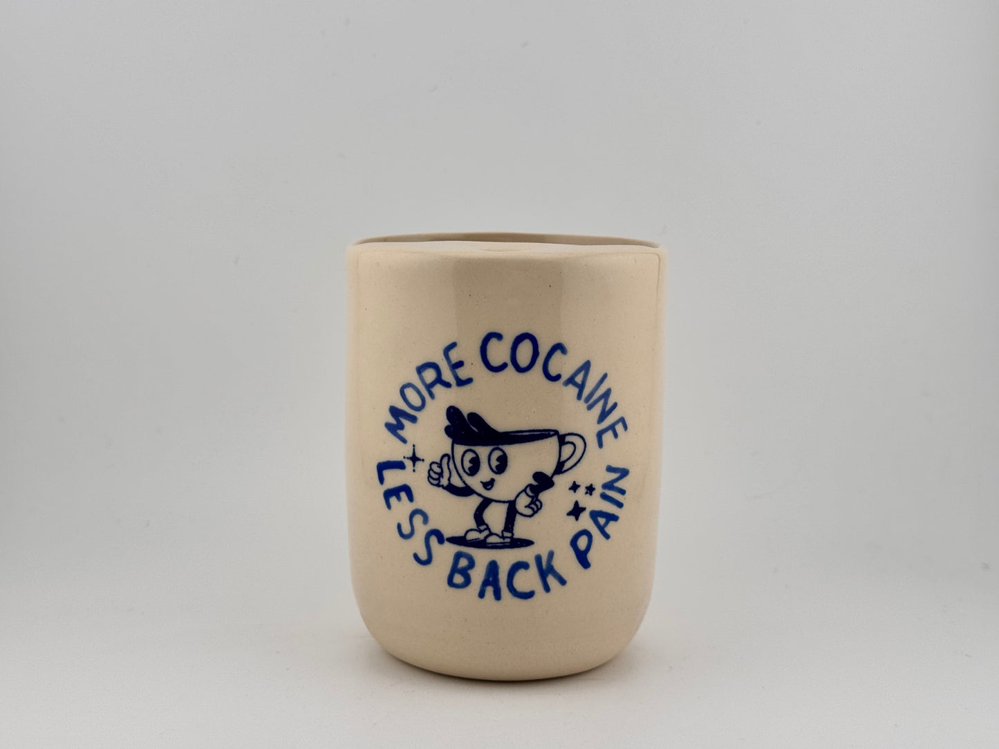 More Cocaine, Less Back Pain