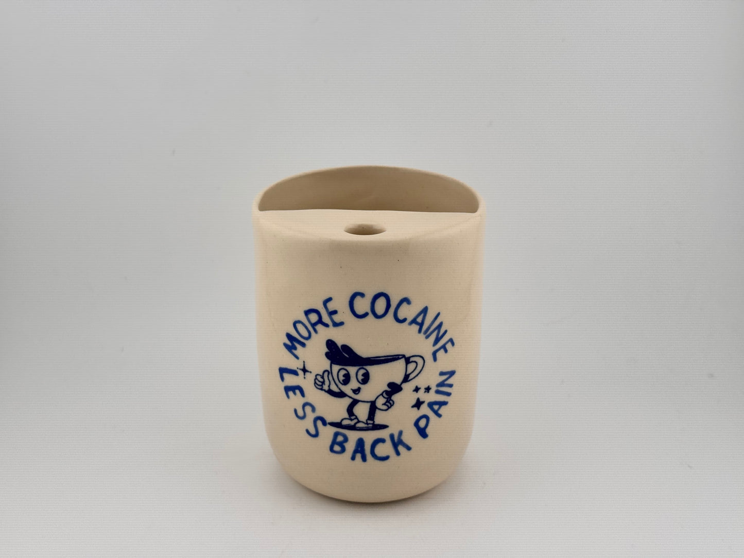 More Cocaine, Less Back Pain