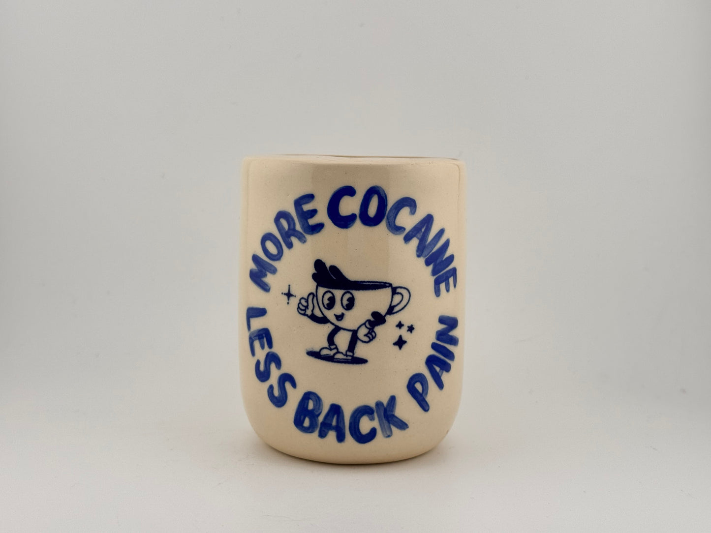 More Cocaine, Less Back Pain