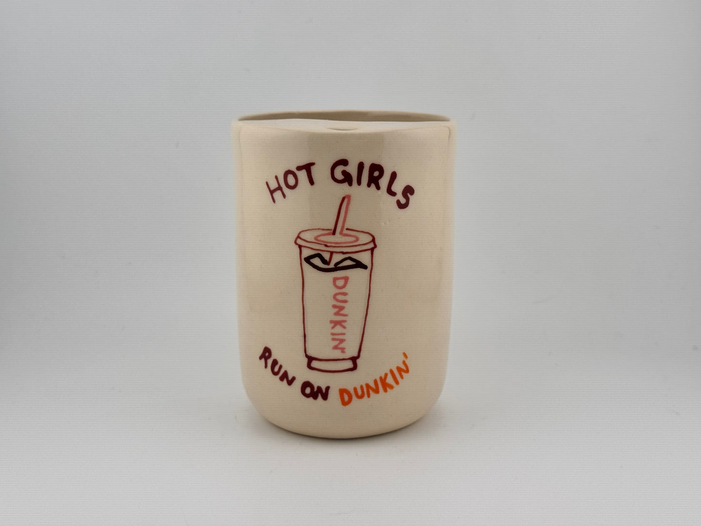 Hot Girls, Run on Dunkin'
