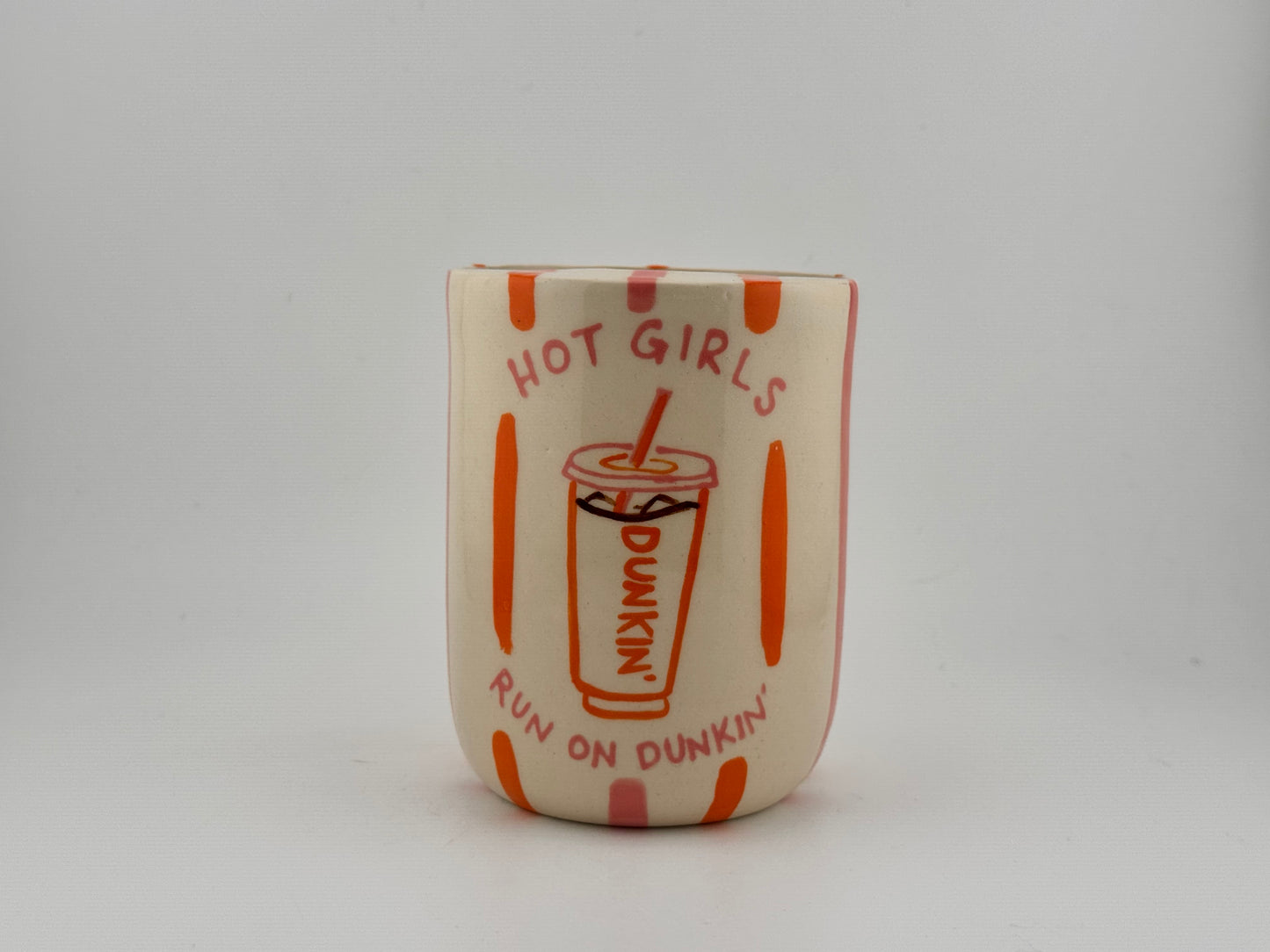 Hot Girls, Run on Dunkin'