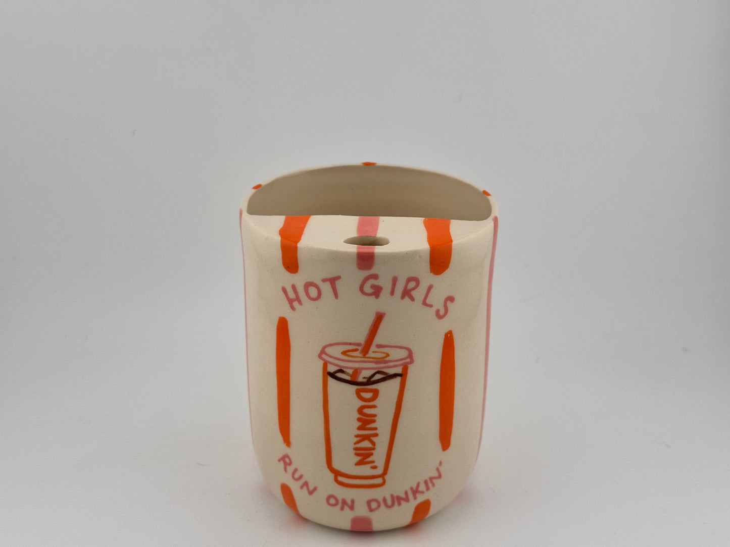 Hot Girls, Run on Dunkin'