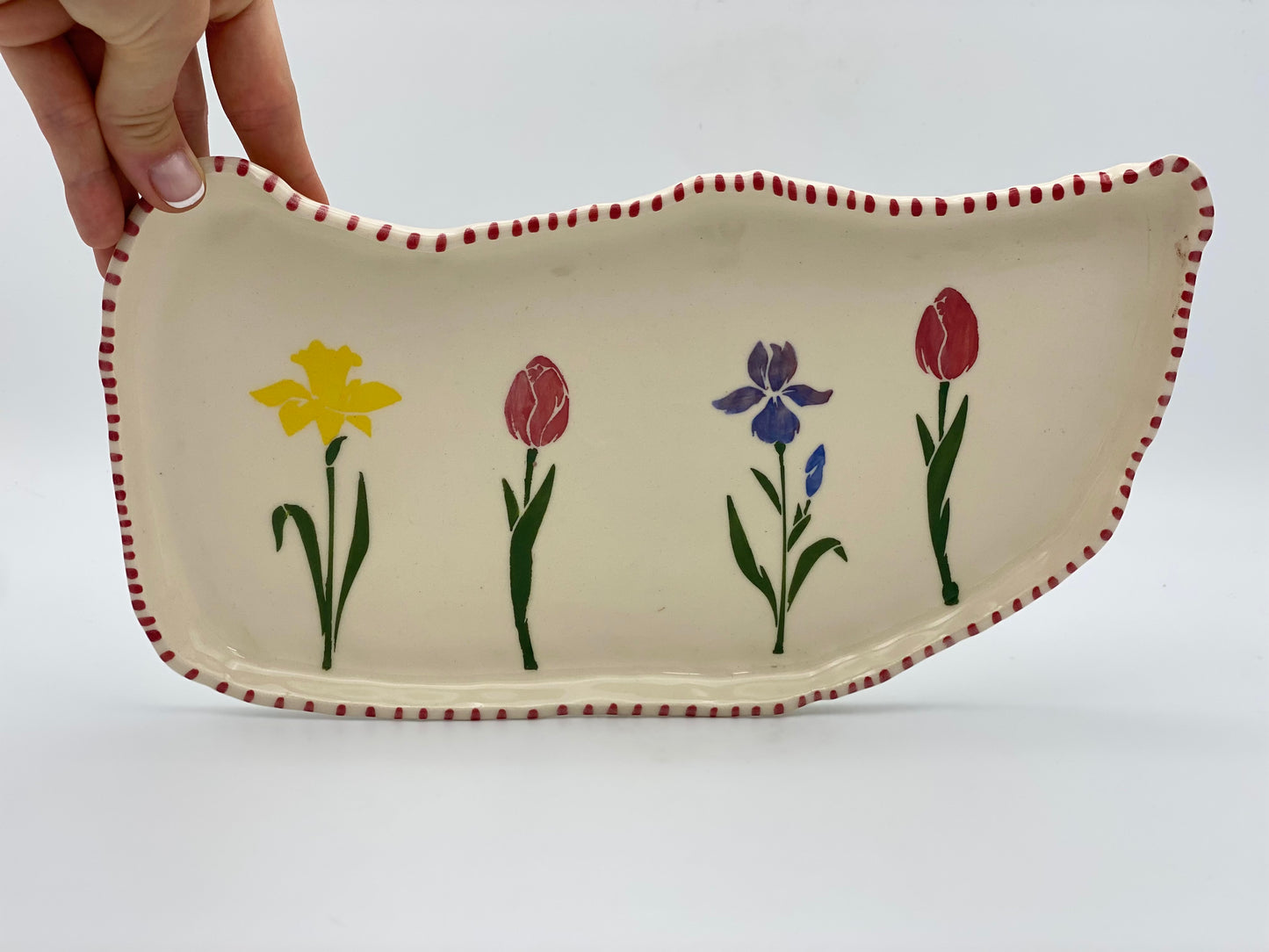 Daffodil Tulip Cheese Plate