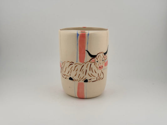 Highland Cow To- Go Cup
