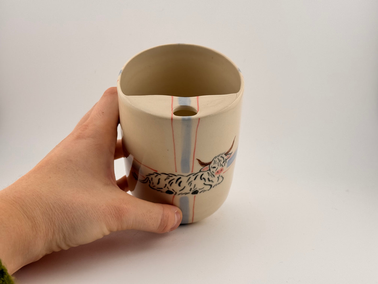 Highland Cow To- Go Cup