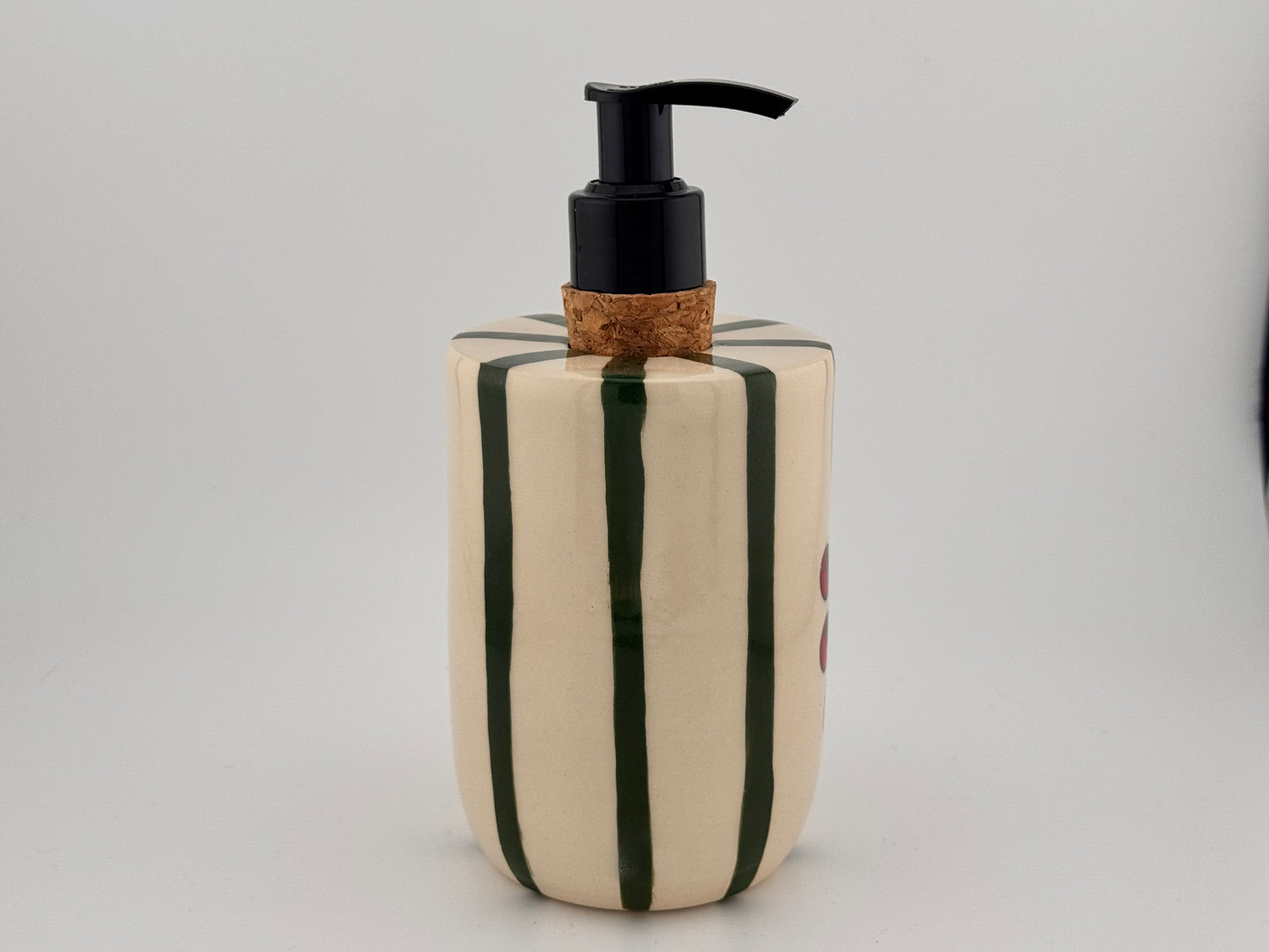 Tomato Striped Soap Pump