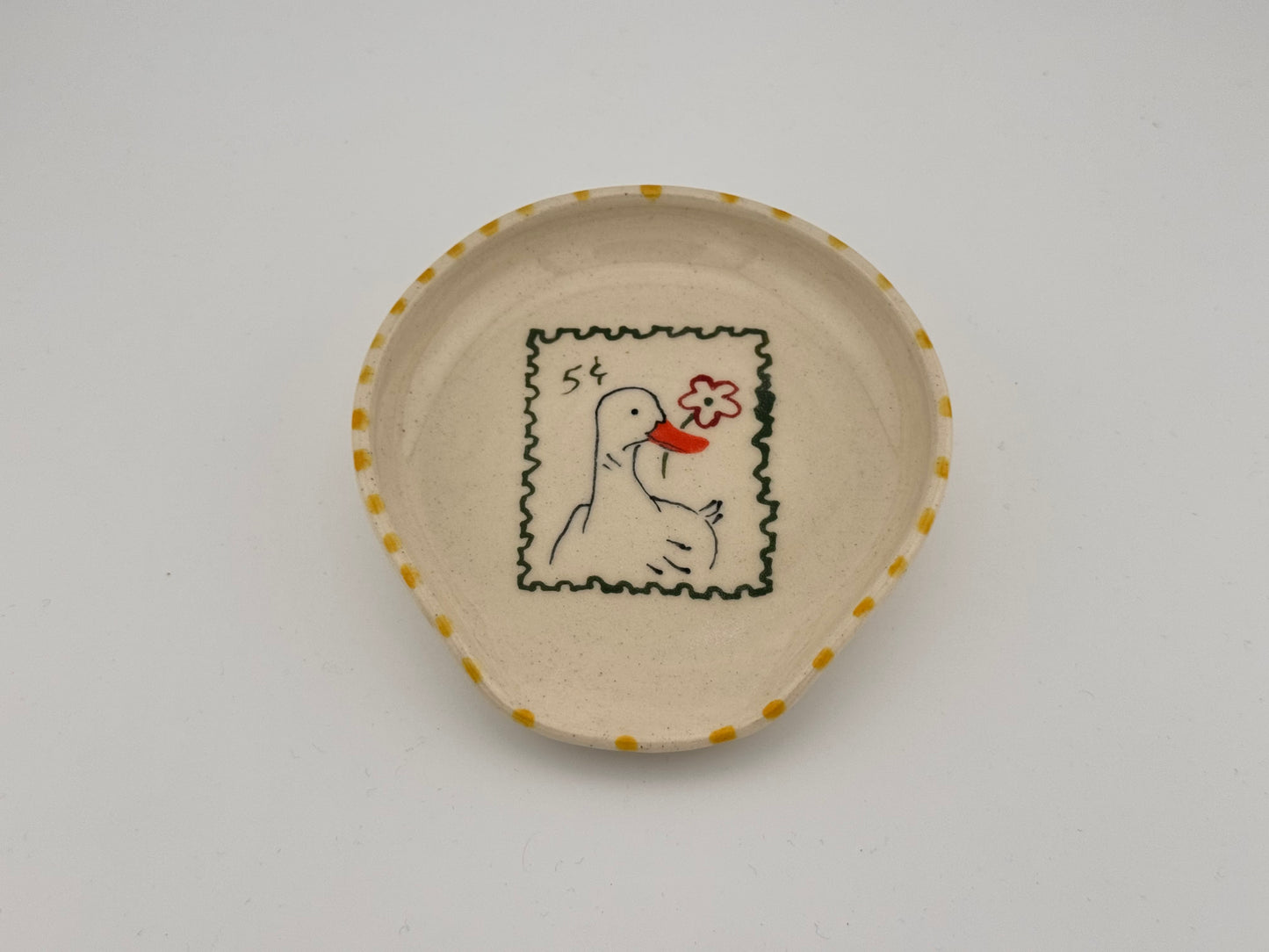 Duck Postage Spoon Rest