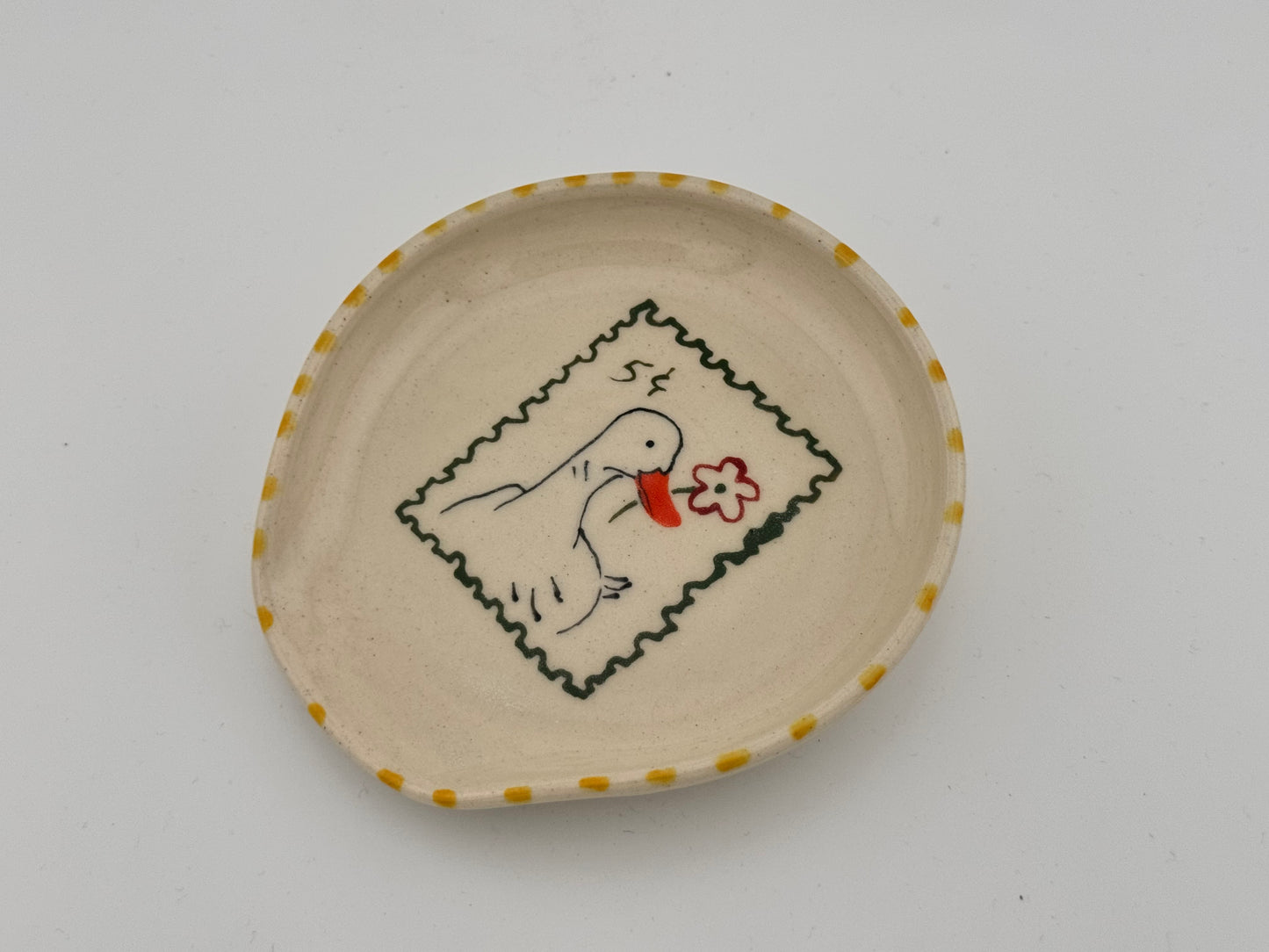 Duck Postage Spoon Rest