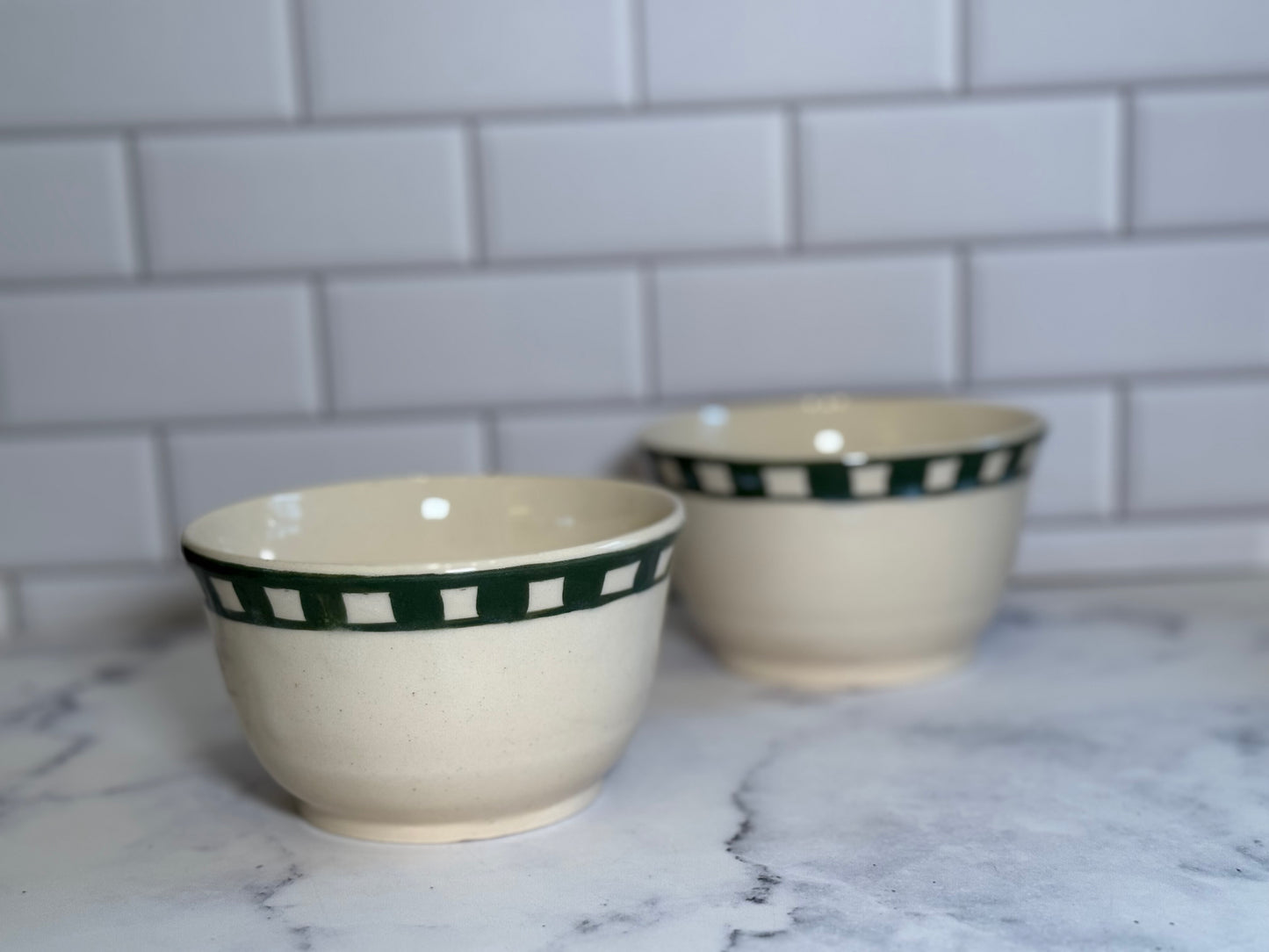 Checkered Bowls