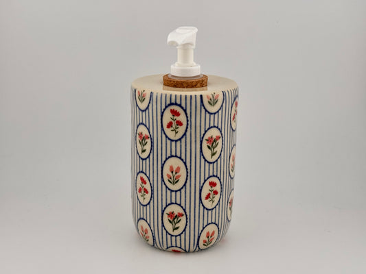 Botanical Striped Soap Pump