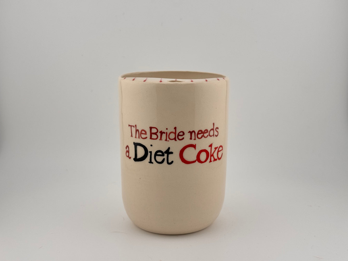 The Bride Needs a Diet Coke