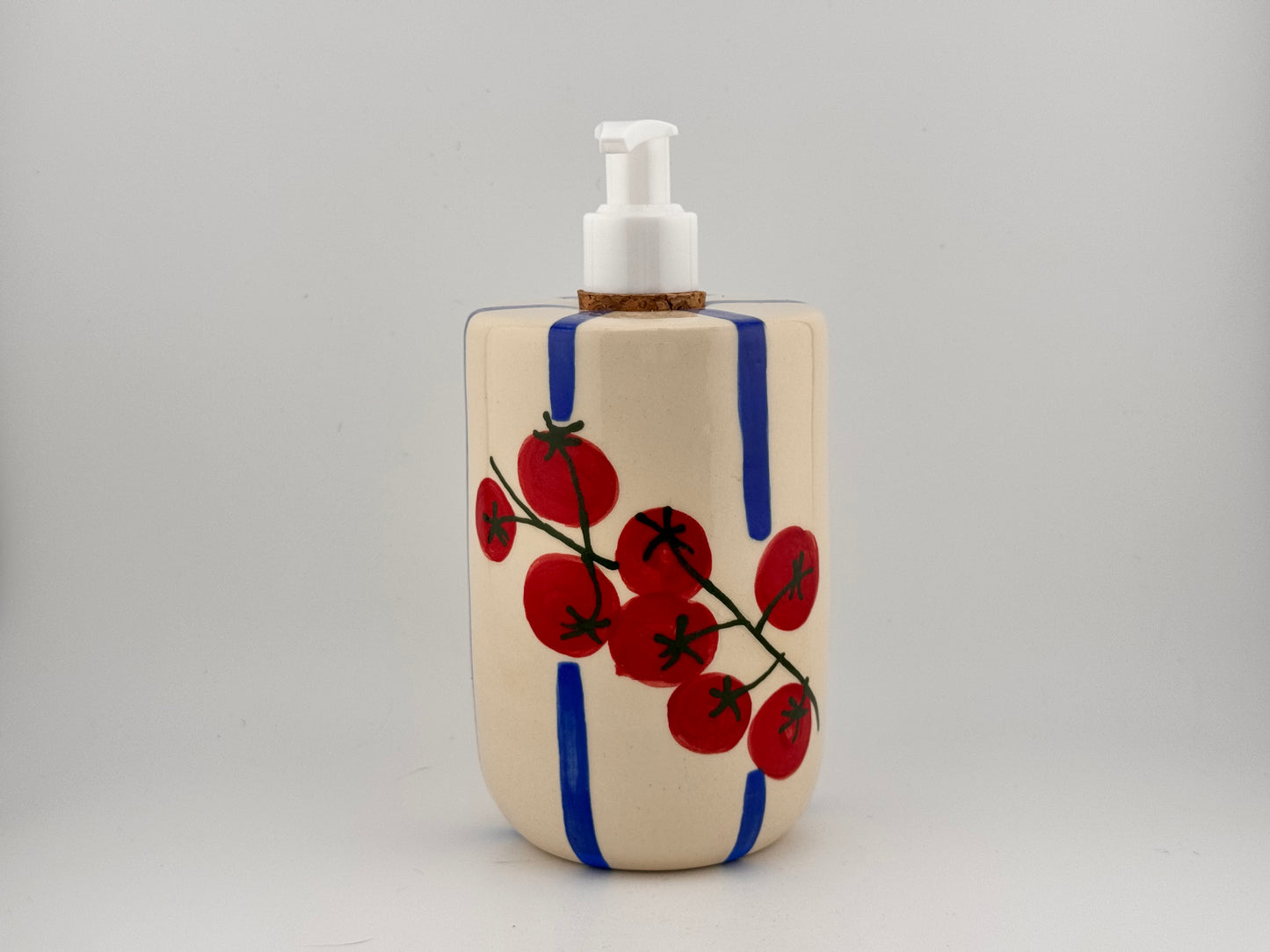 Tomato Striped Soap Pump