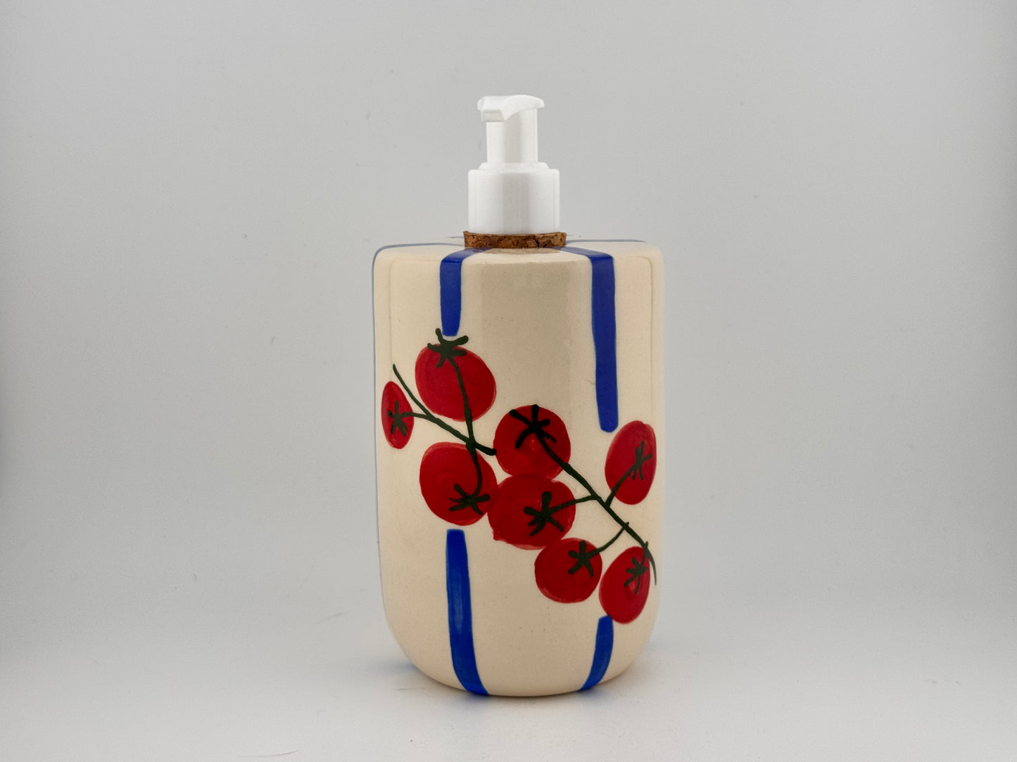 Tomato Striped Soap Pump