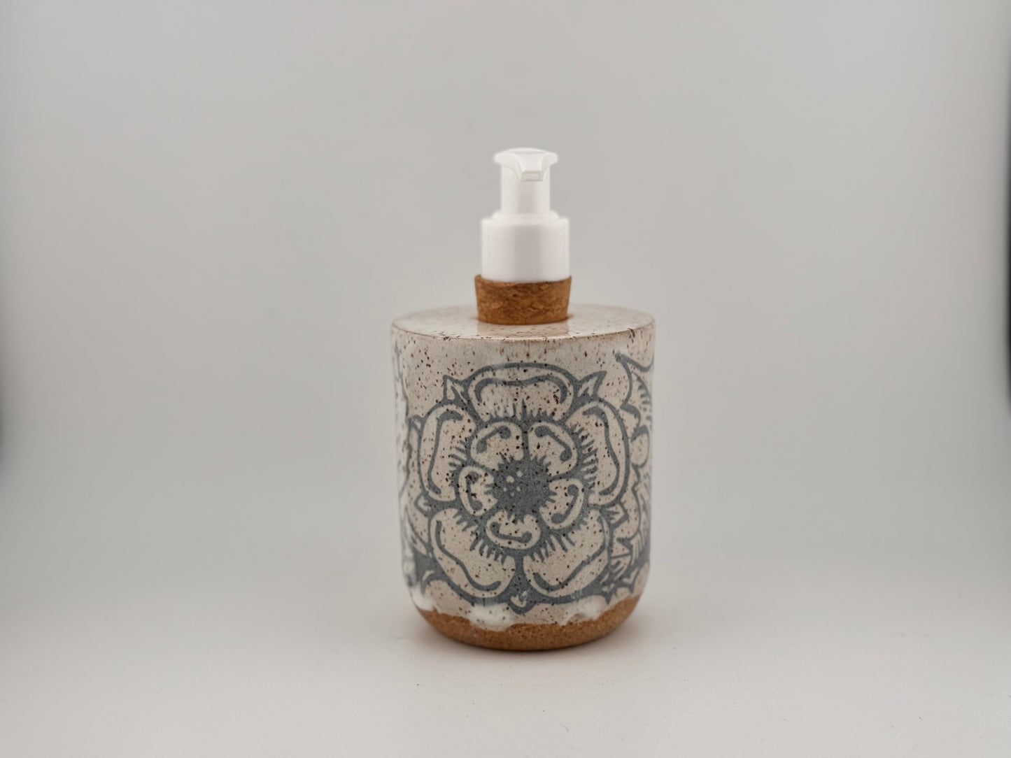 Azure Bloom Soap Pump