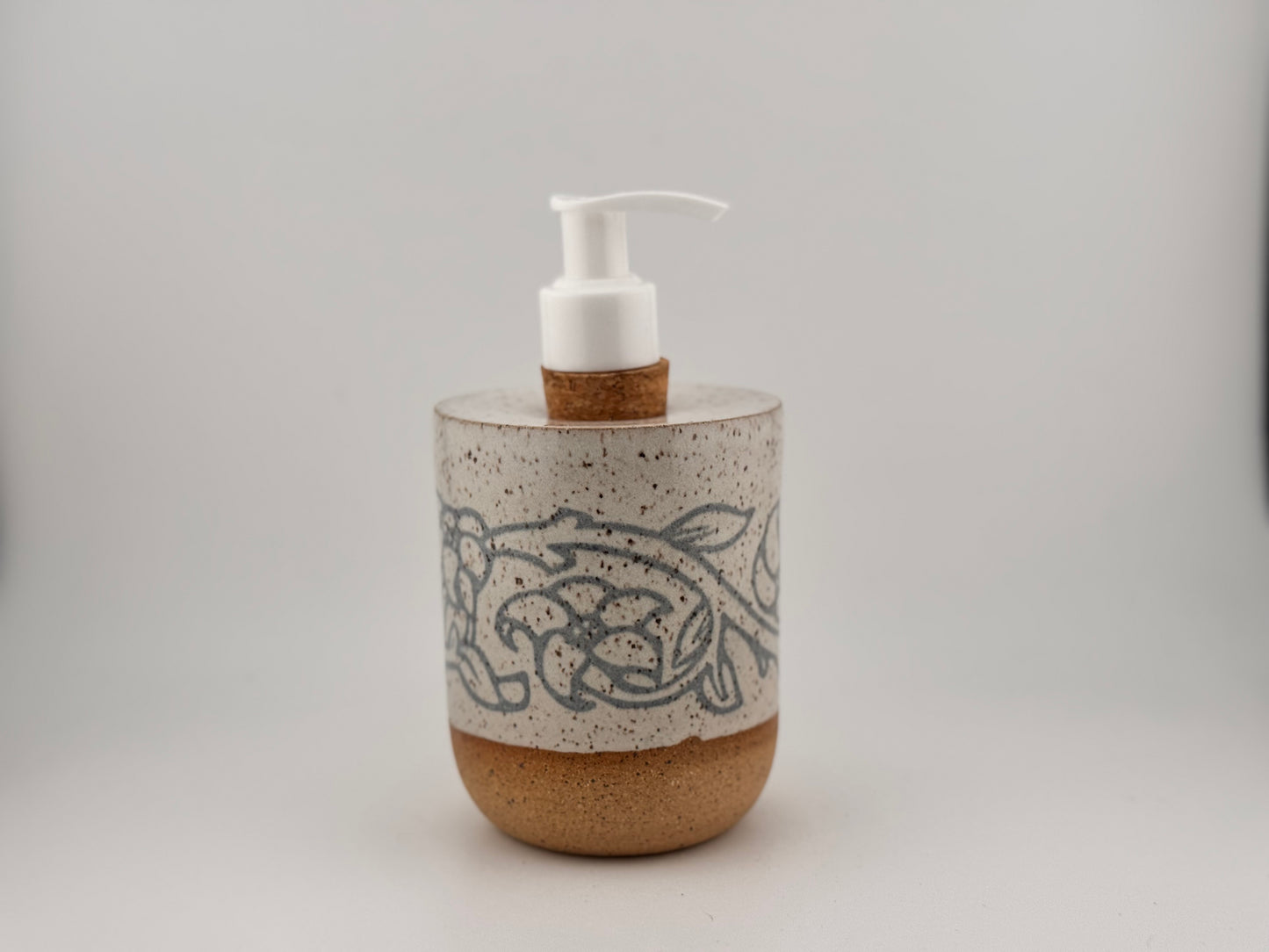 Azure Bloom Soap Pump