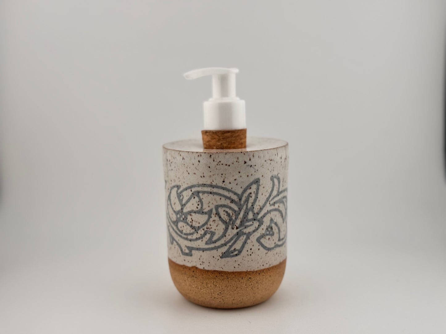 Azure Bloom Soap Pump