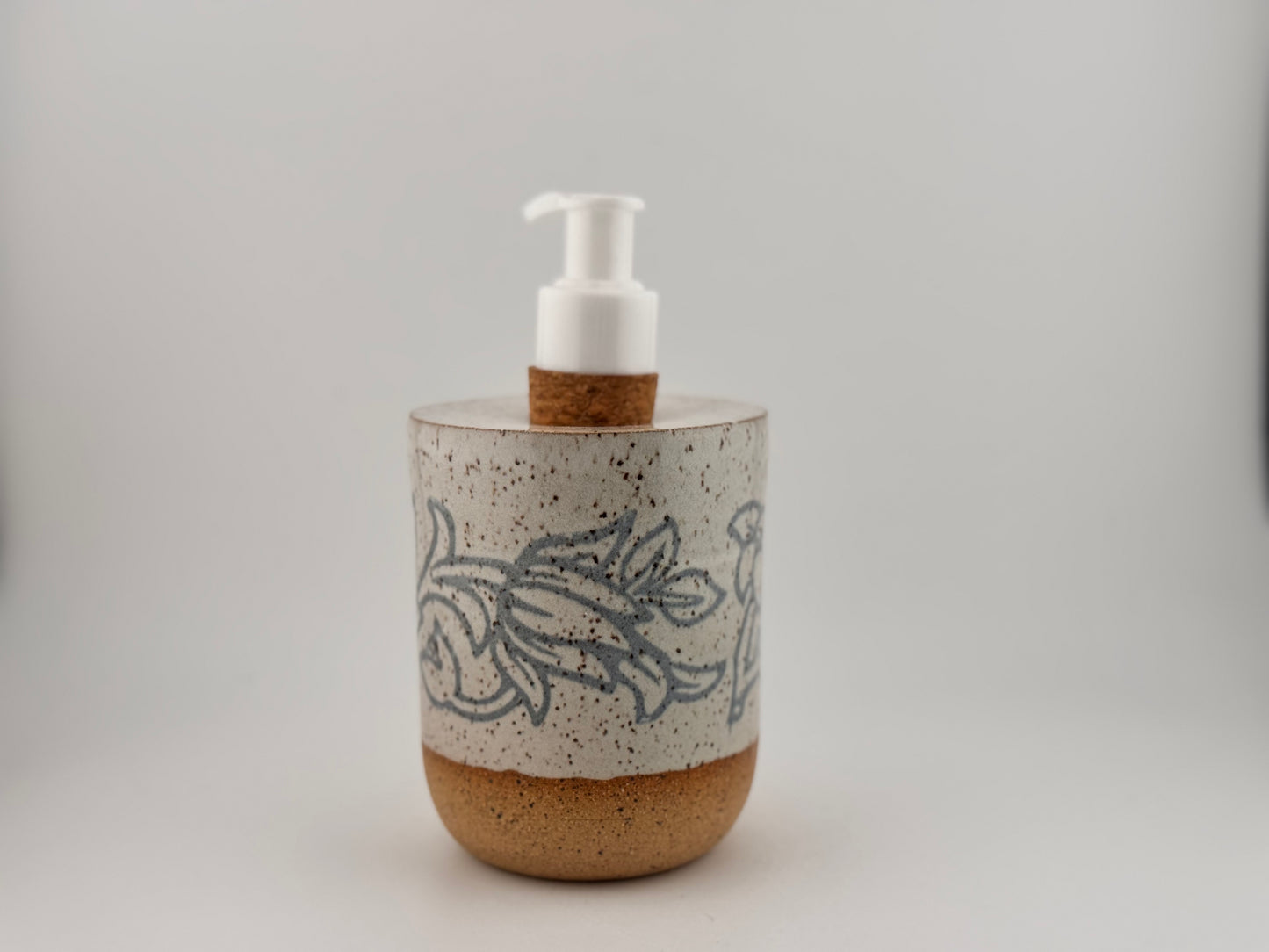 Azure Bloom Soap Pump