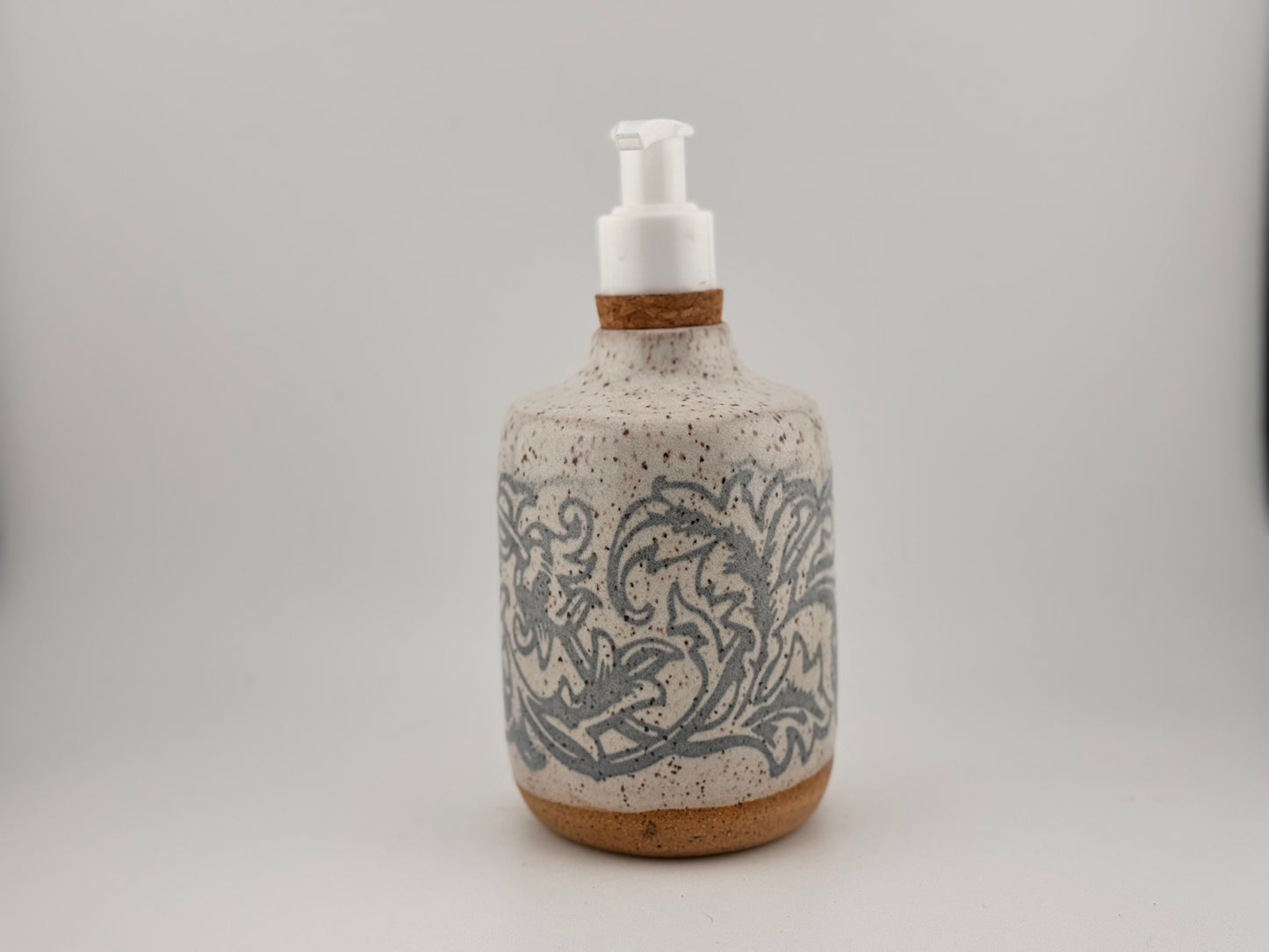 Azure Bloom Soap Pump