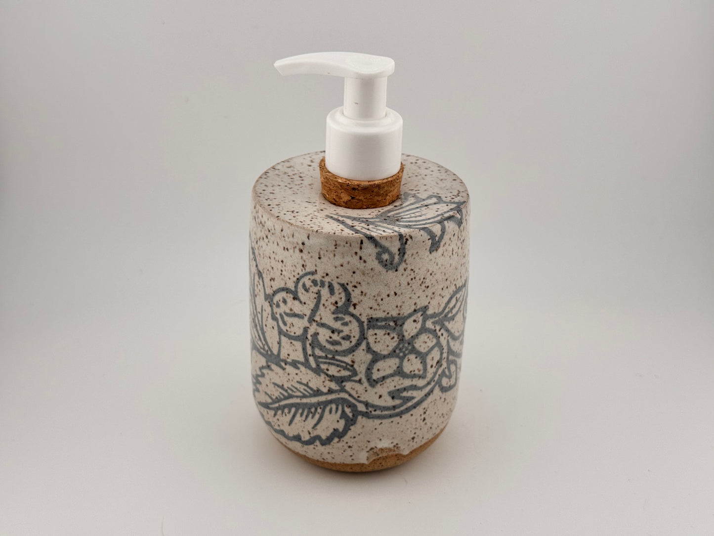 Azure Bloom Soap Pump