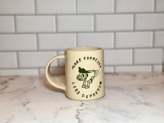 More Espresso Less Depresso Mug